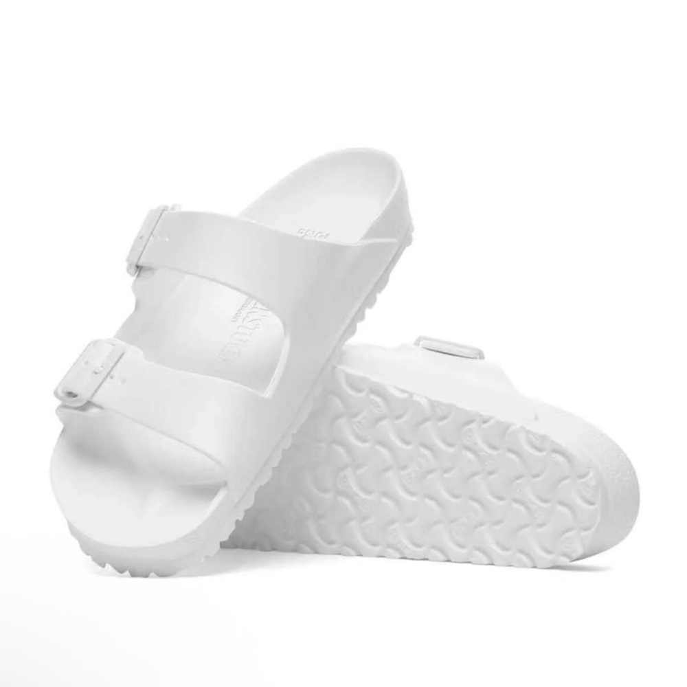 Birkenstock Arizona Eva NWB white sandals womens sz.11 mens sz.9